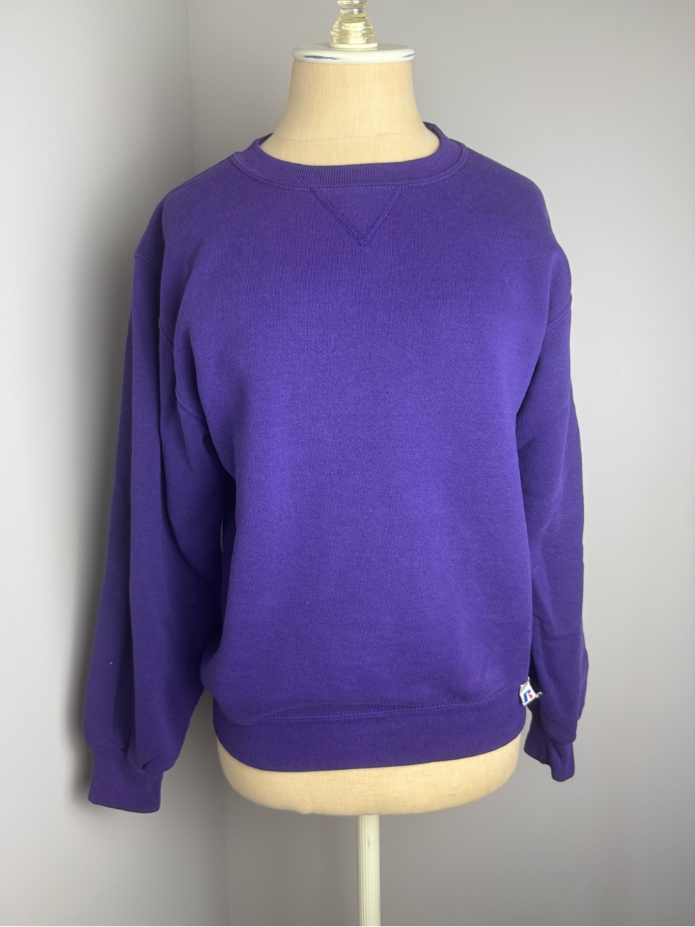 Vintage Cotton Russell Athletic Purple Crewneck Sweatshirt